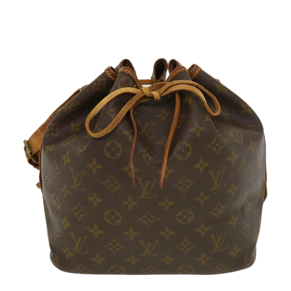 LOUIS VUITTON Monogram Petit Noe Shoulder Bag M42226 LV Auth rd4605