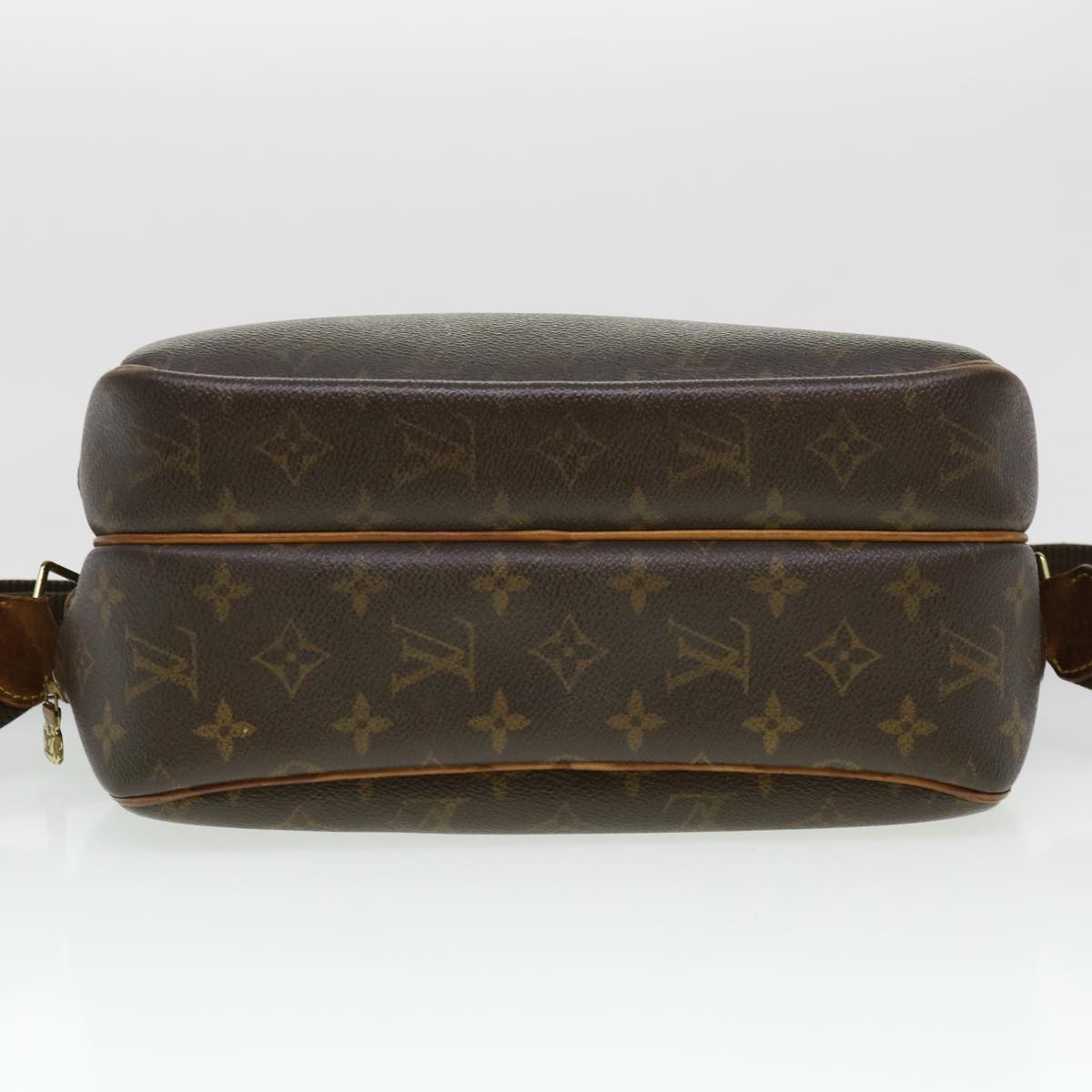 LOUIS VUITTON Monogram Reporter PM Shoulder Bag M45254 LV Auth rd4610