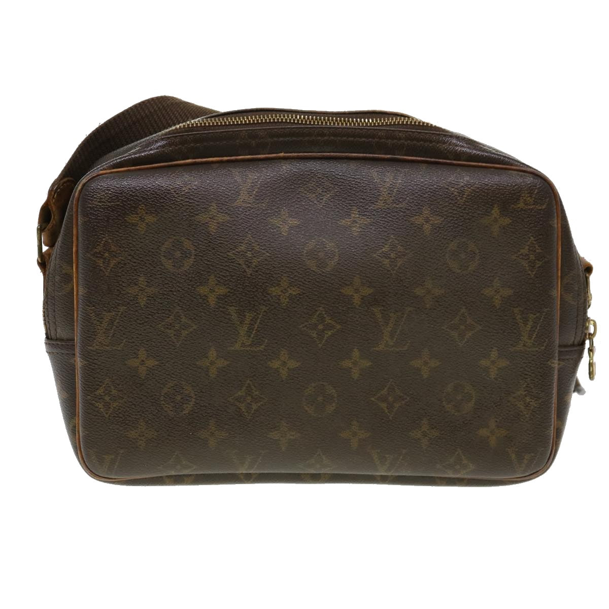 LOUIS VUITTON Monogram Reporter PM Shoulder Bag M45254 LV Auth rd4610