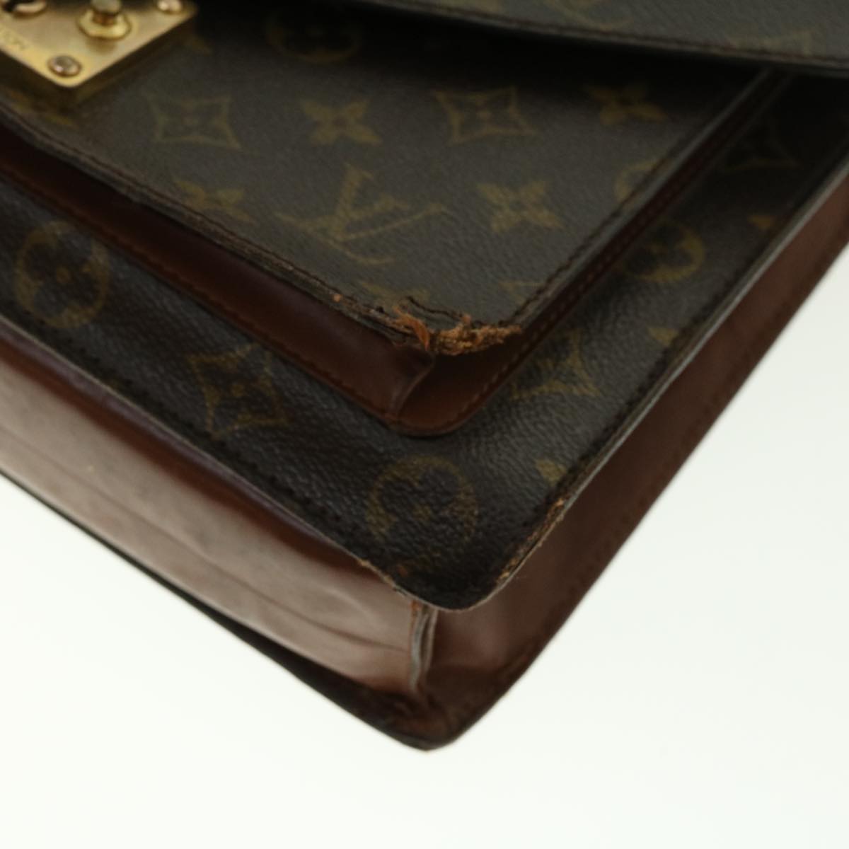 LOUIS VUITTON Monogram Monceau Hand Bag 2way M51185 LV Auth rd4611