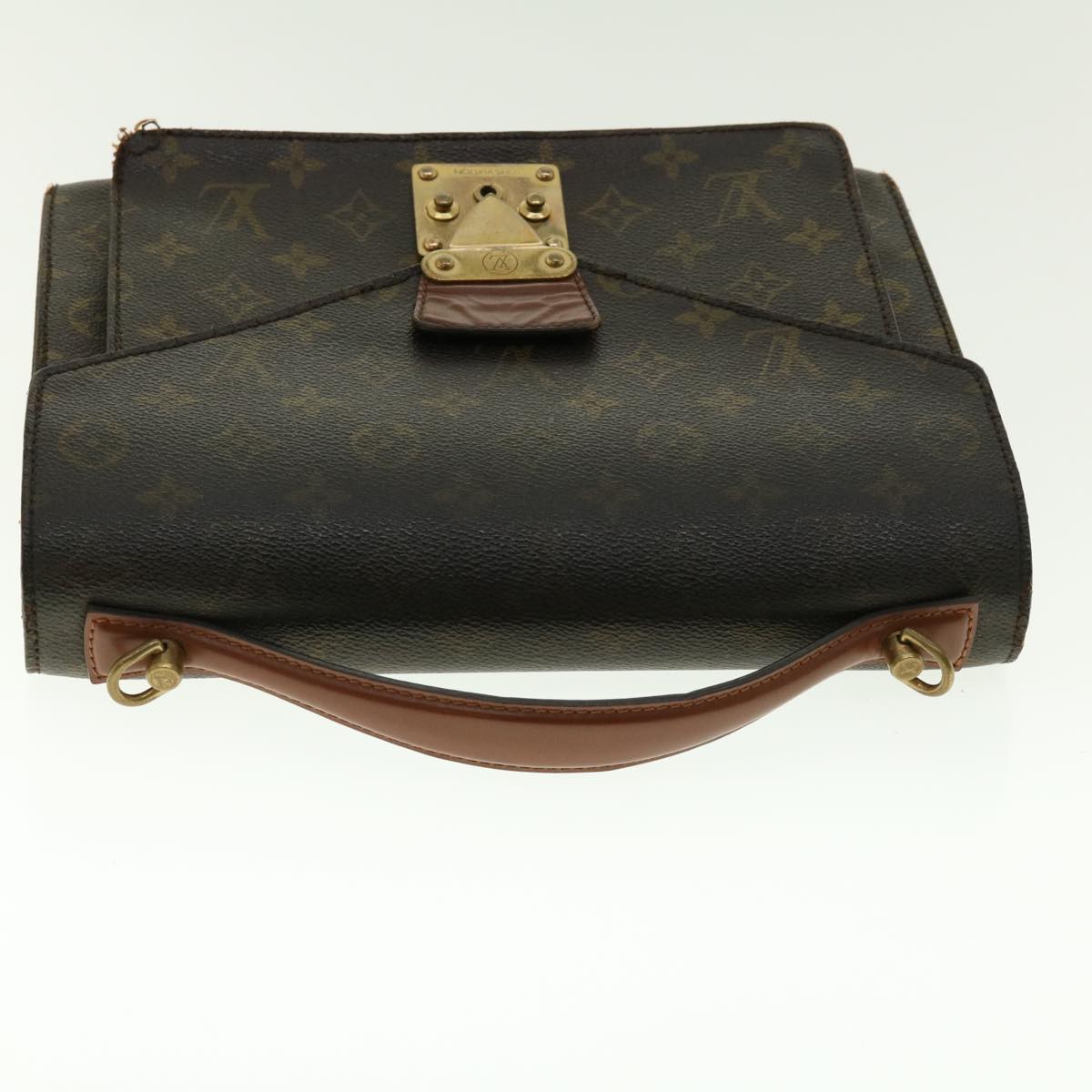 LOUIS VUITTON Monogram Monceau Hand Bag 2way M51185 LV Auth rd4611