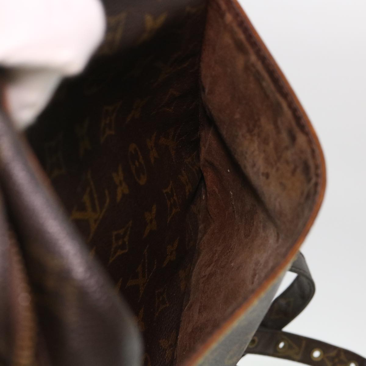 LOUIS VUITTON Monogram Danube MM Shoulder Bag M45264 LV Auth rd4612