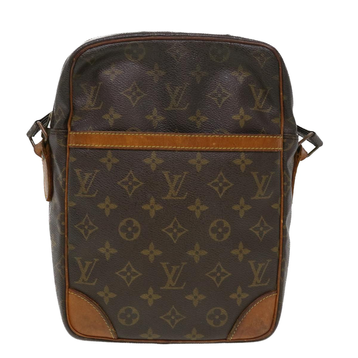 LOUIS VUITTON Monogram Danube MM Shoulder Bag M45264 LV Auth rd4612