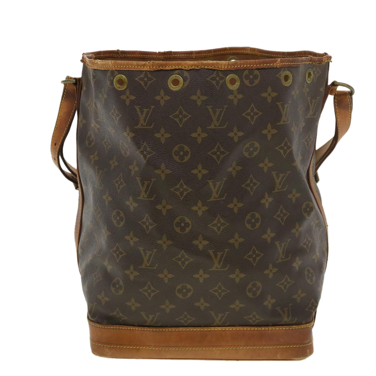 LOUIS VUITTON Monogram Noe Shoulder Bag M42224 LV Auth rd4626