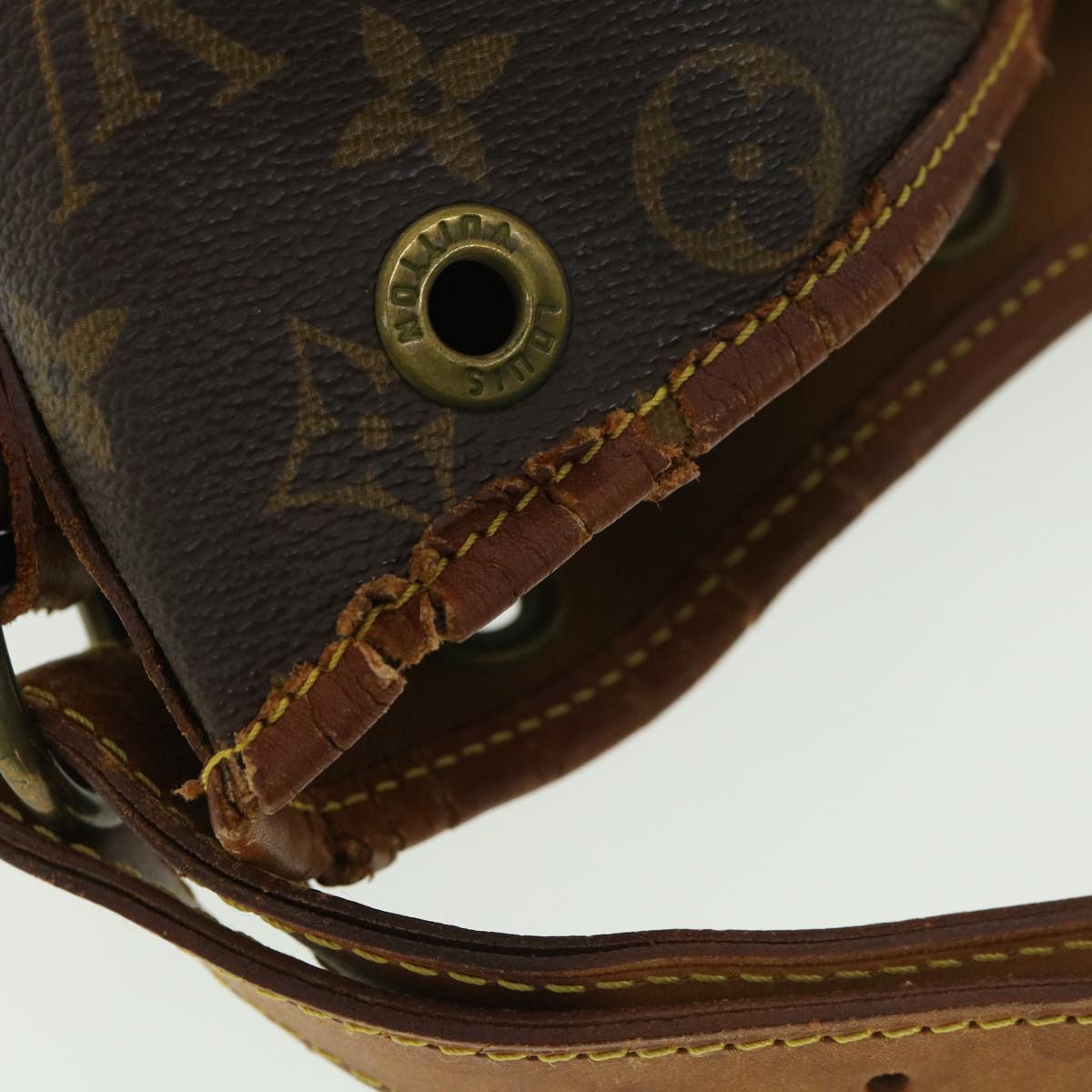 LOUIS VUITTON Monogram Noe Shoulder Bag M42224 LV Auth rd4626