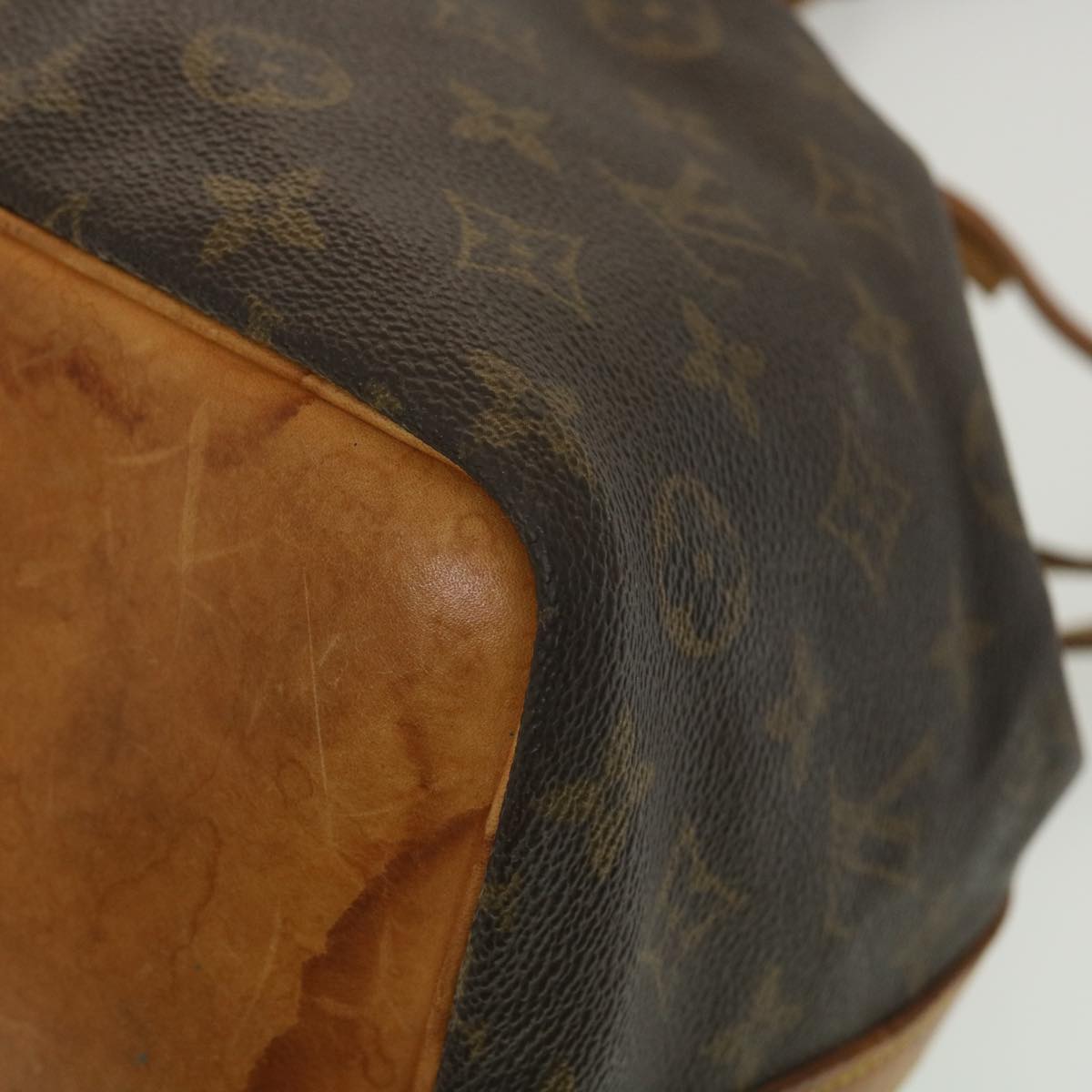 LOUIS VUITTON Monogram Petit Noe Shoulder Bag M42226 LV Auth rd4627