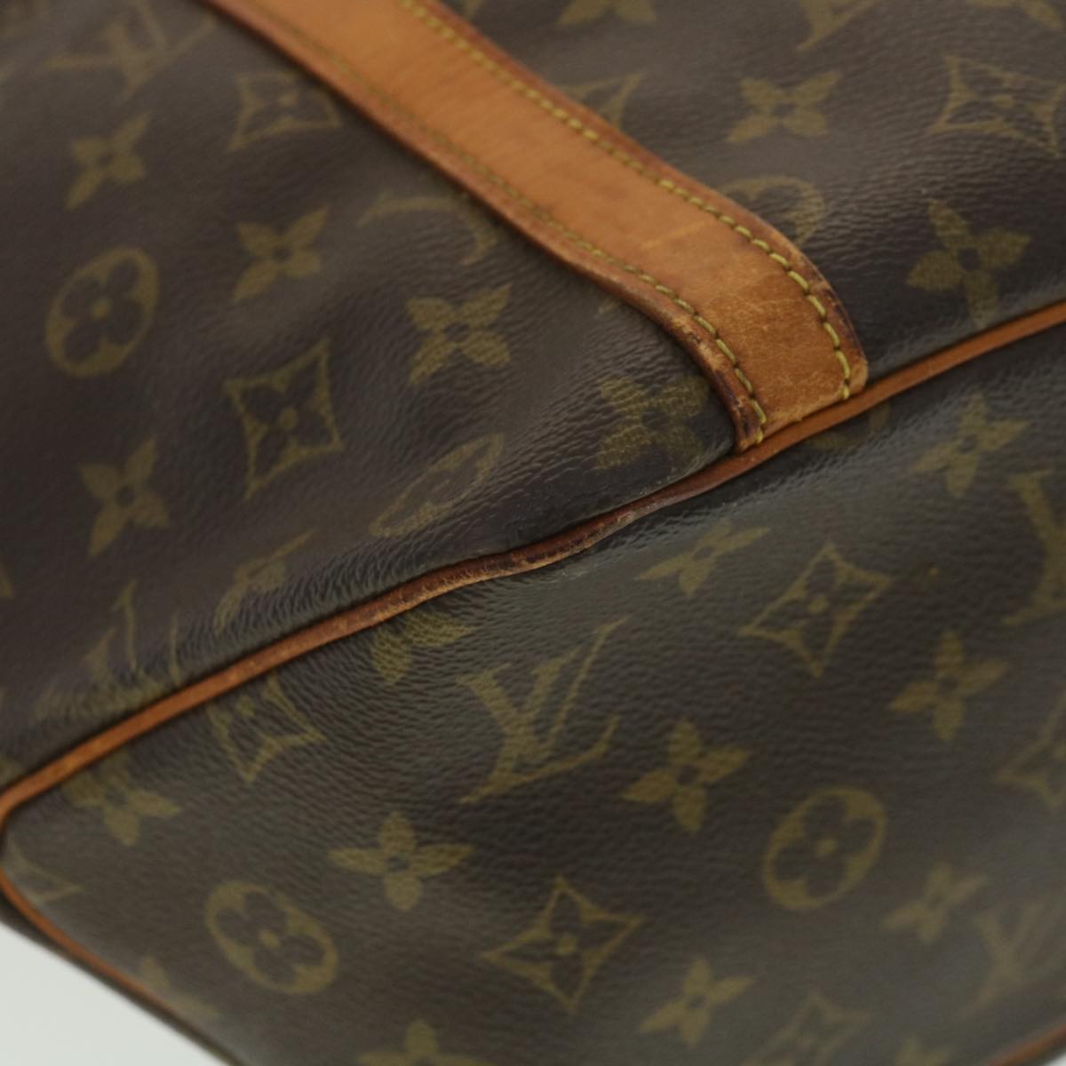 LOUIS VUITTON Monogram Sac Shopping Tote Bag M51108 LV Auth rd4651