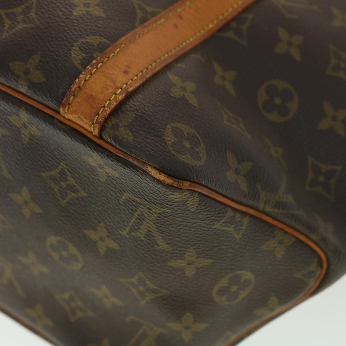 LOUIS VUITTON Monogram Sac Shopping Tote Bag M51108 LV Auth rd4651