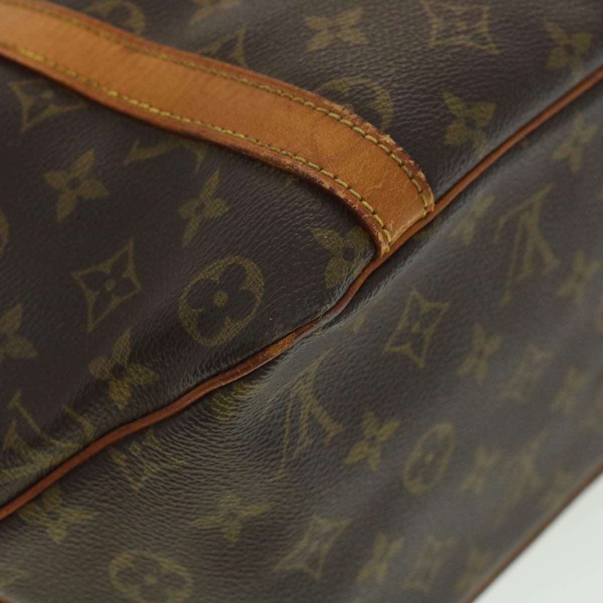 LOUIS VUITTON Monogram Sac Shopping Tote Bag M51108 LV Auth rd4651