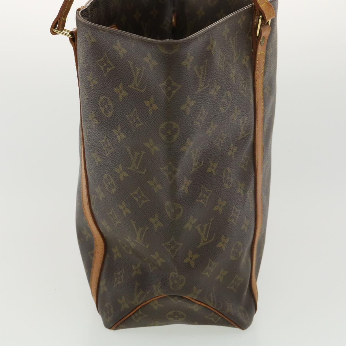 LOUIS VUITTON Monogram Sac Shopping Tote Bag M51108 LV Auth rd4651