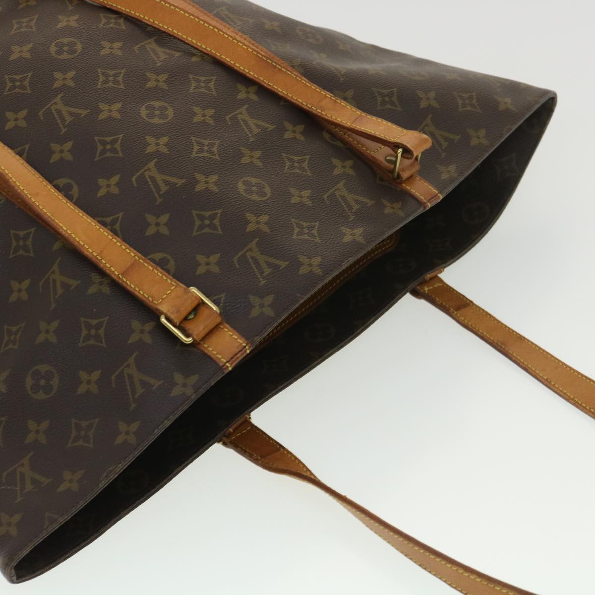 LOUIS VUITTON Monogram Sac Shopping Tote Bag M51108 LV Auth rd4651