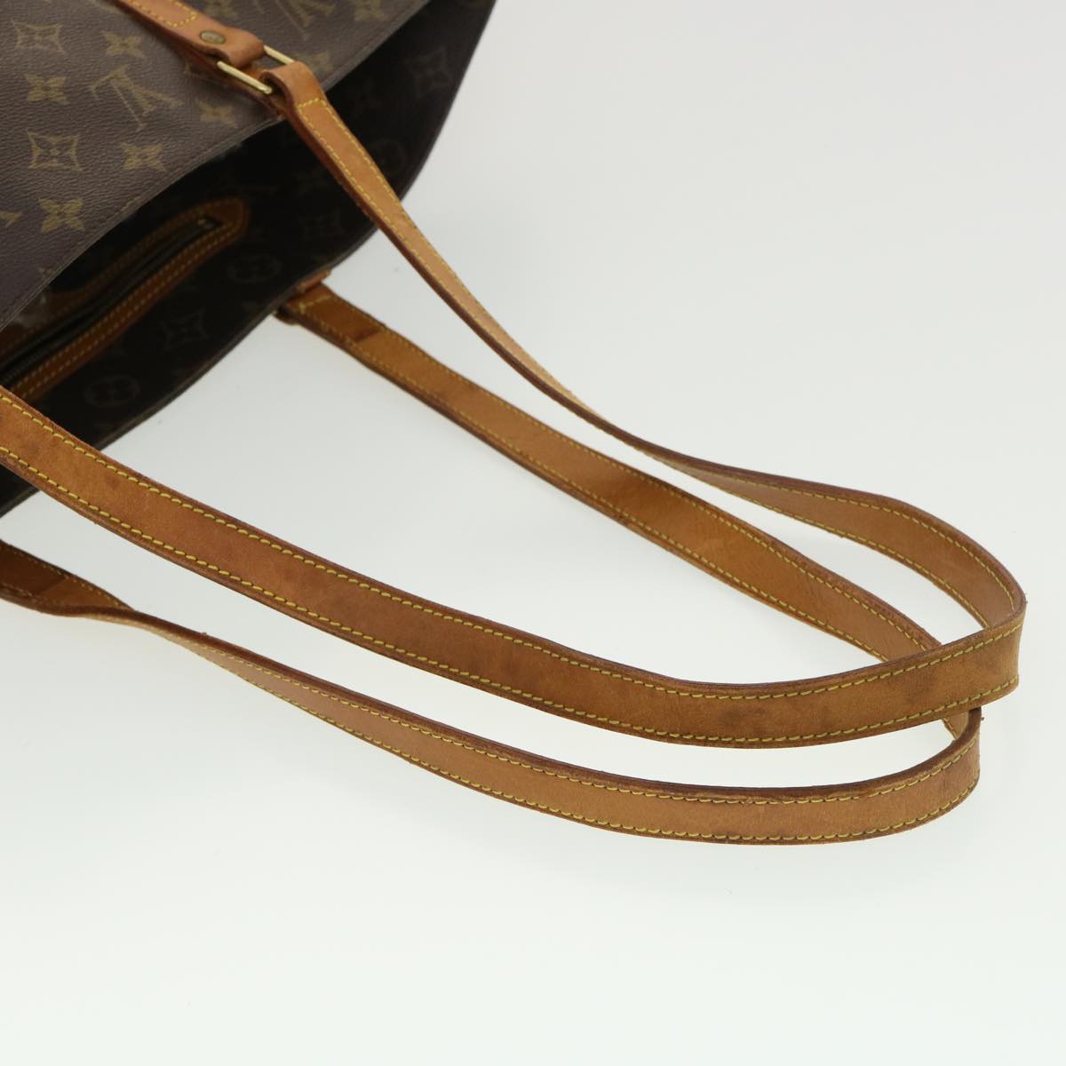 LOUIS VUITTON Monogram Sac Shopping Tote Bag M51108 LV Auth rd4651