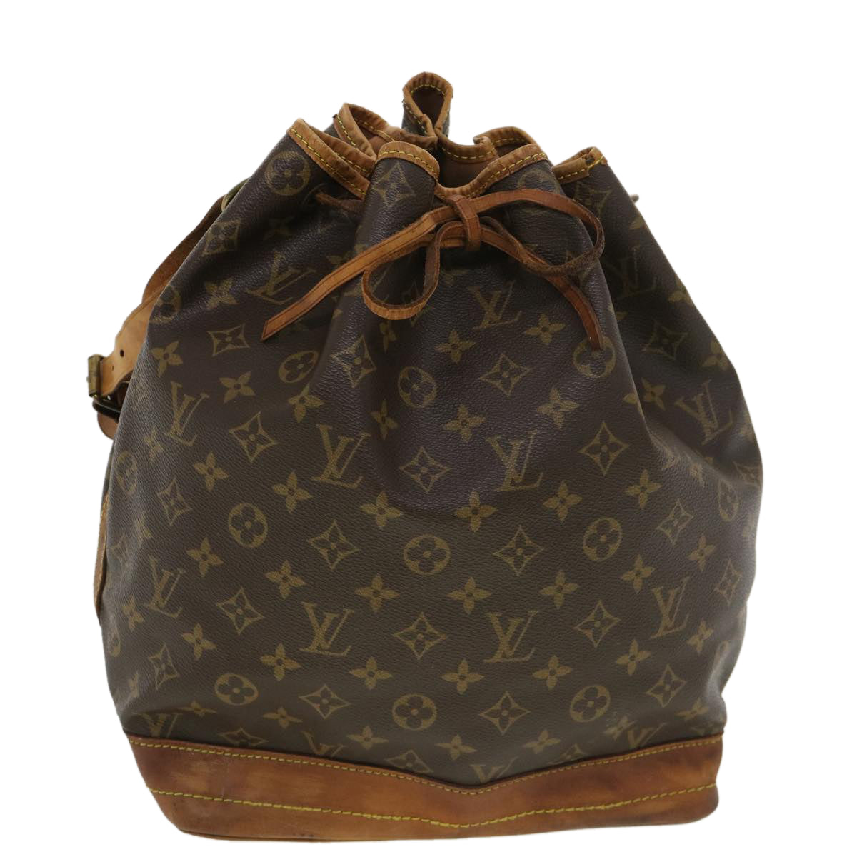 LOUIS VUITTON Monogram Noe Shoulder Bag M42224 LV Auth rd4653