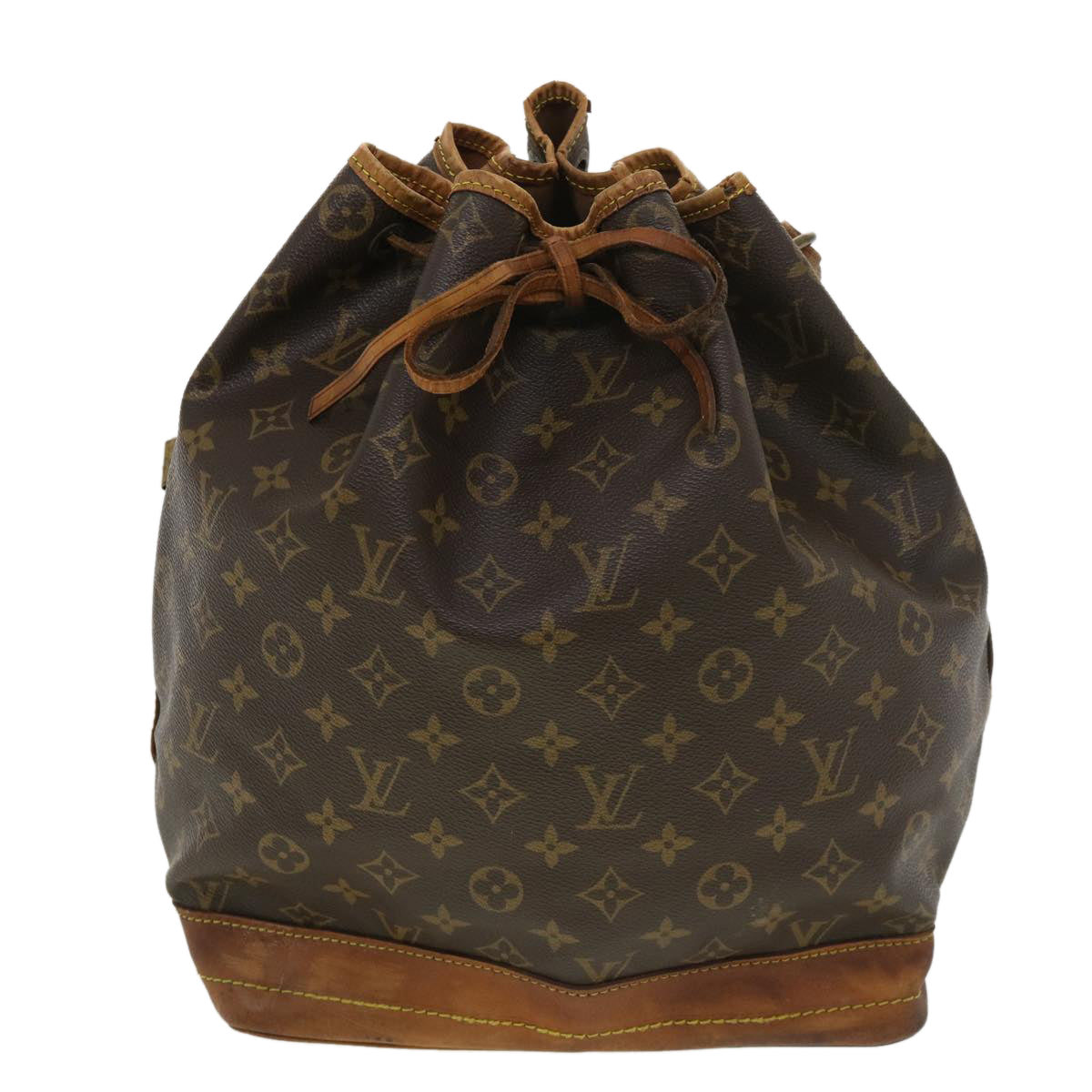 LOUIS VUITTON Monogram Noe Shoulder Bag M42224 LV Auth rd4653