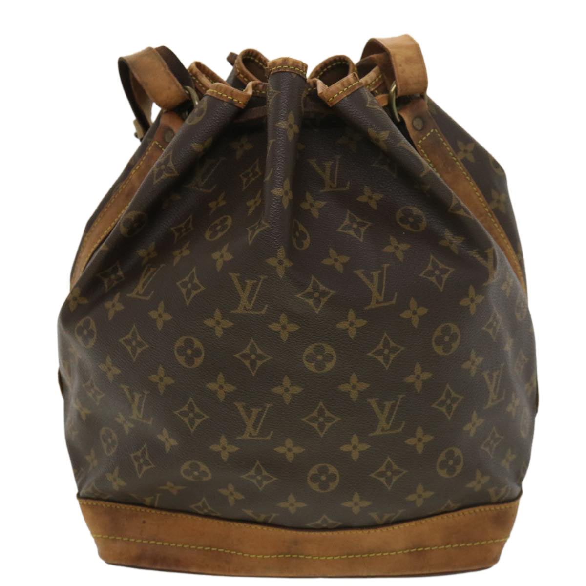 LOUIS VUITTON Monogram Noe Shoulder Bag M42224 LV Auth rd4653