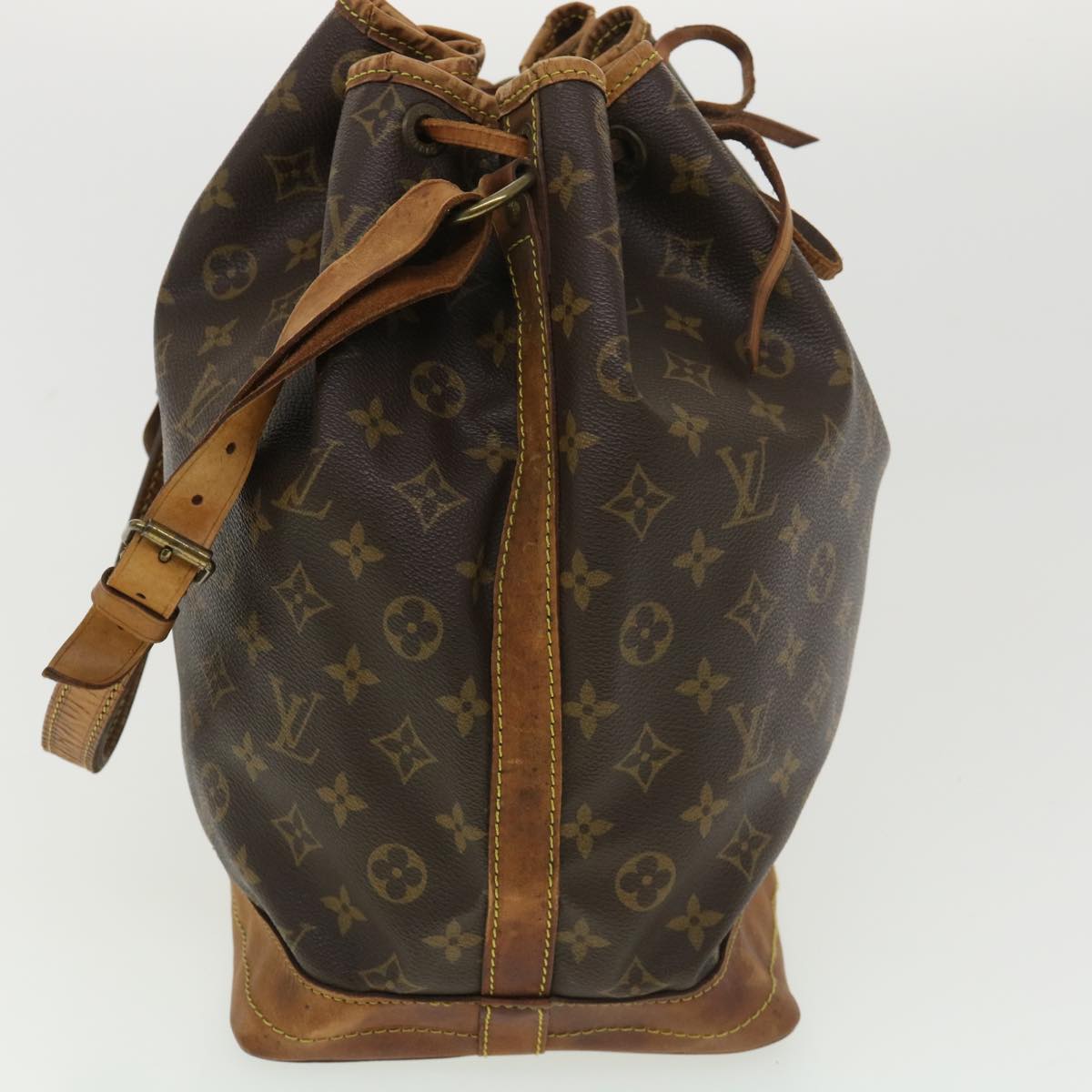 LOUIS VUITTON Monogram Noe Shoulder Bag M42224 LV Auth rd4653