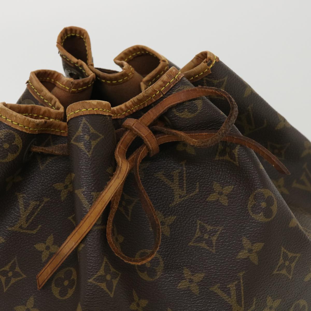 LOUIS VUITTON Monogram Noe Shoulder Bag M42224 LV Auth rd4653