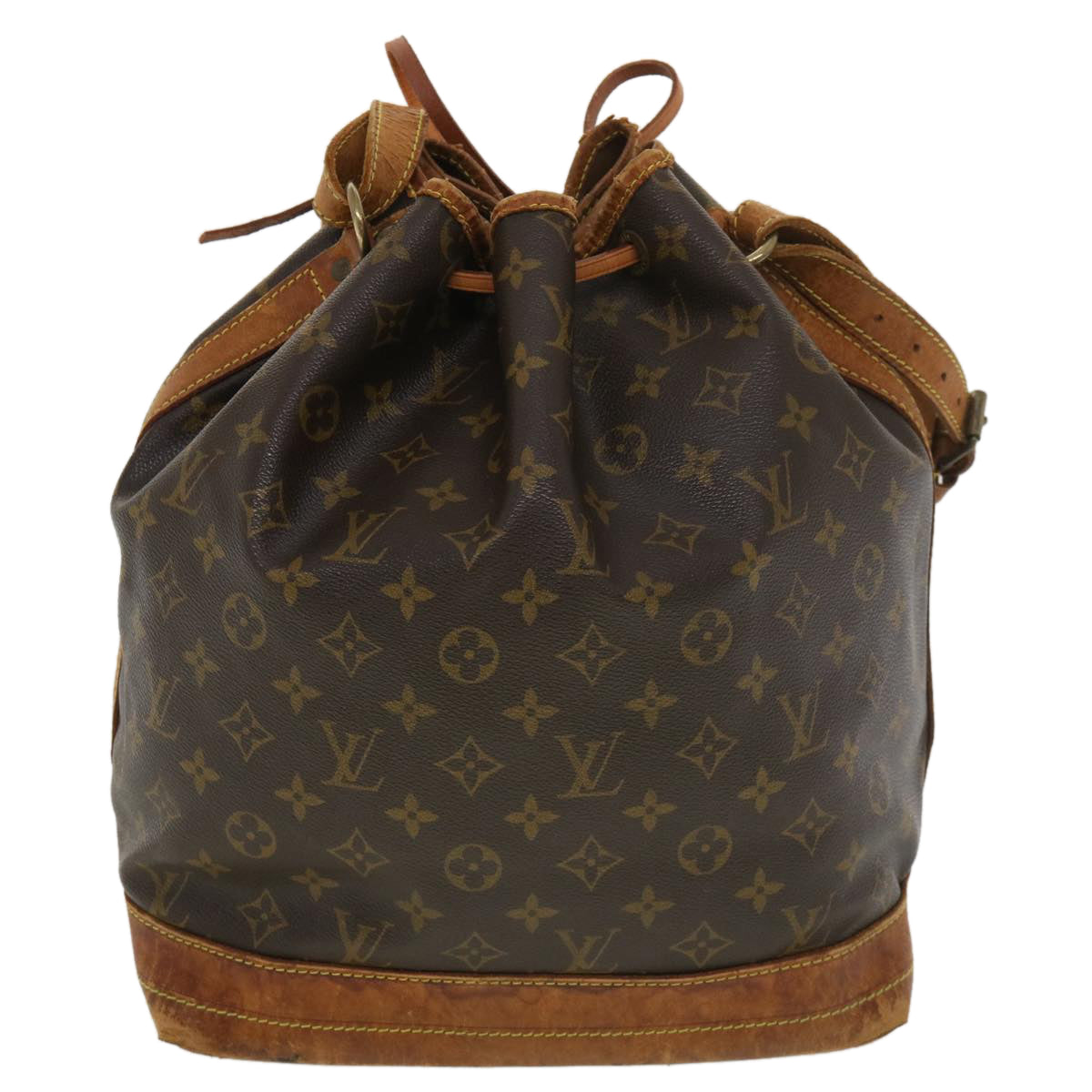 LOUIS VUITTON Monogram Noe Shoulder Bag M42224 LV Auth rd4654