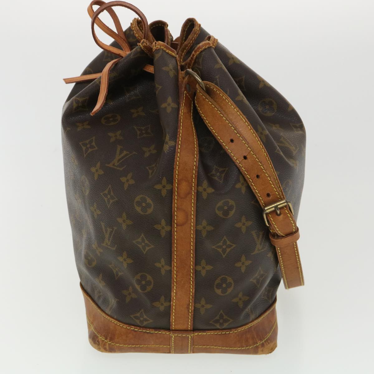 LOUIS VUITTON Monogram Noe Shoulder Bag M42224 LV Auth rd4654