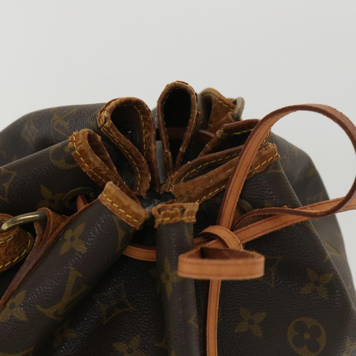 LOUIS VUITTON Monogram Noe Shoulder Bag M42224 LV Auth rd4654