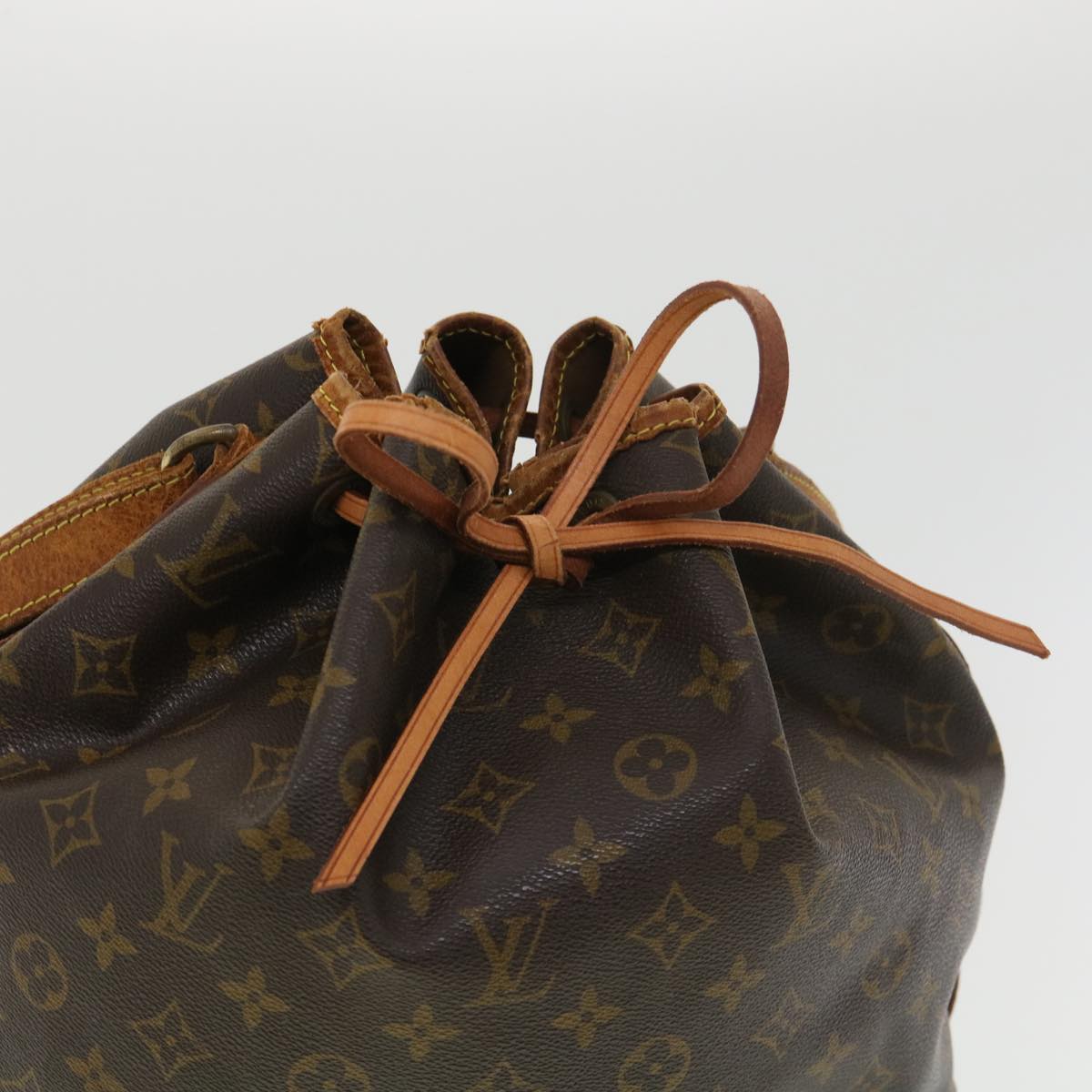 LOUIS VUITTON Monogram Noe Shoulder Bag M42224 LV Auth rd4654