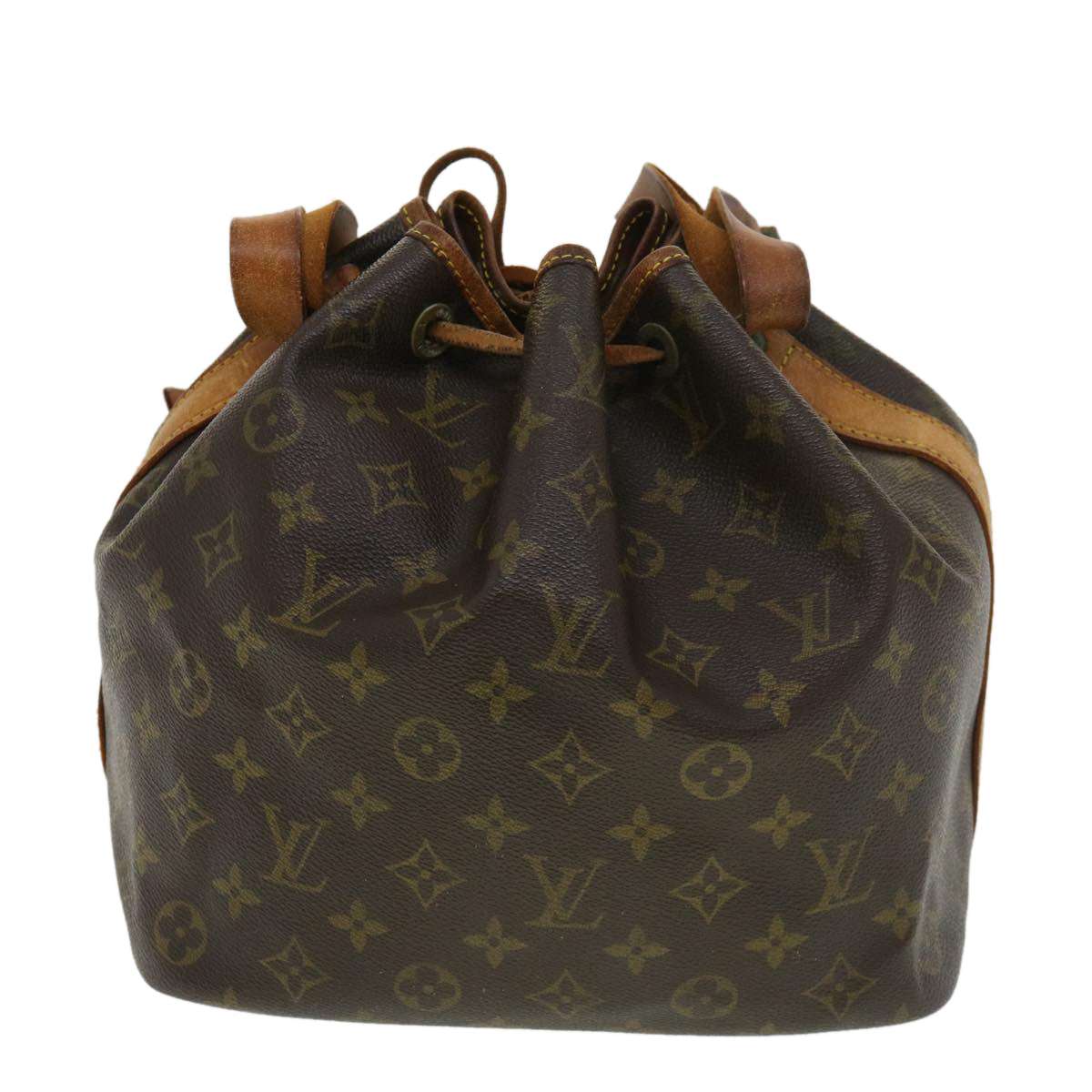 LOUIS VUITTON Monogram Petit Noe Shoulder Bag M42226 LV Auth rd4656