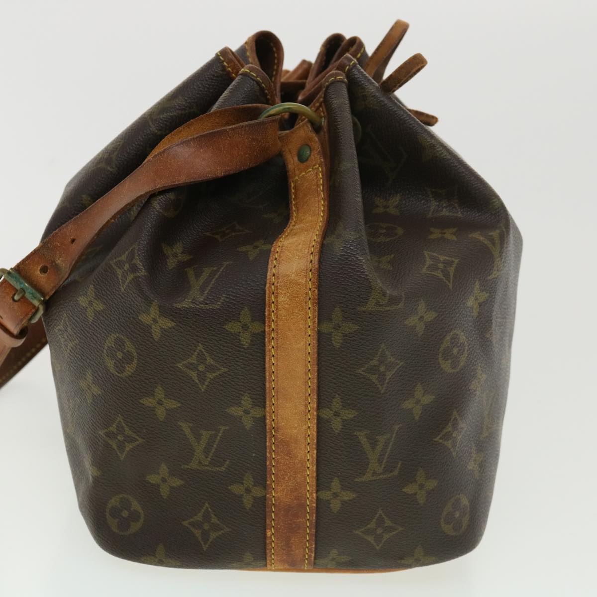 LOUIS VUITTON Monogram Petit Noe Shoulder Bag M42226 LV Auth rd4656