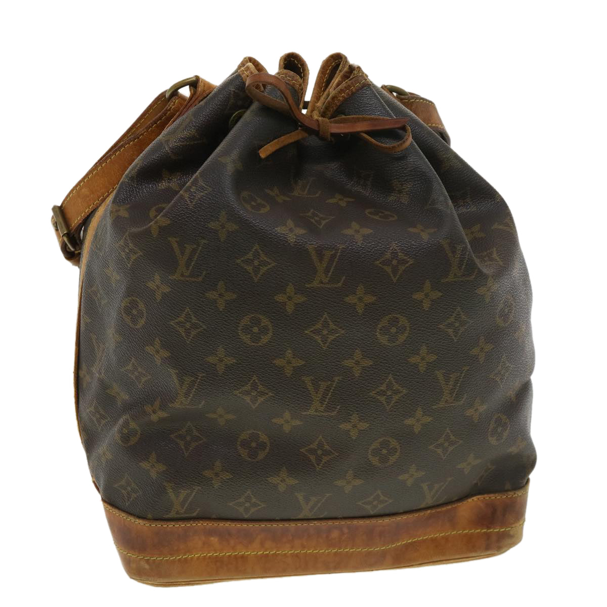 LOUIS VUITTON Monogram Noe Shoulder Bag M42224 LV Auth rd4660