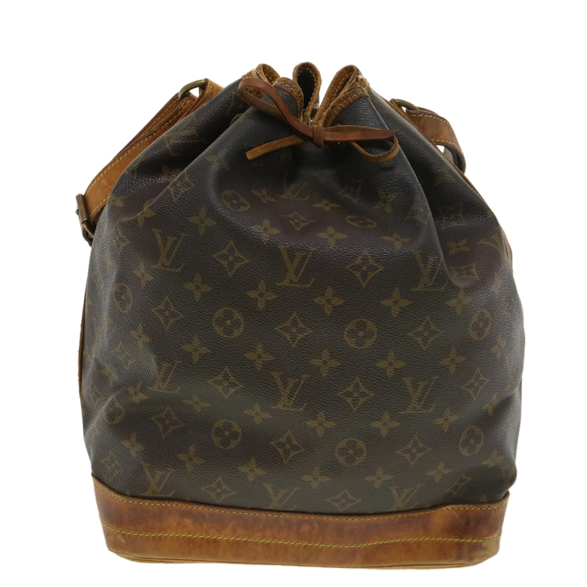 LOUIS VUITTON Monogram Noe Shoulder Bag M42224 LV Auth rd4660