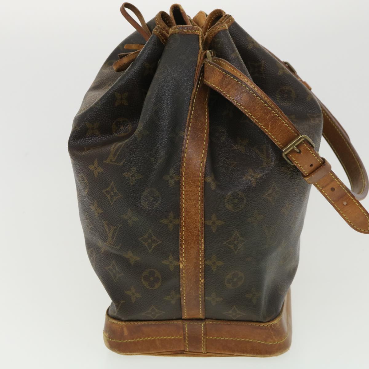 LOUIS VUITTON Monogram Noe Shoulder Bag M42224 LV Auth rd4660