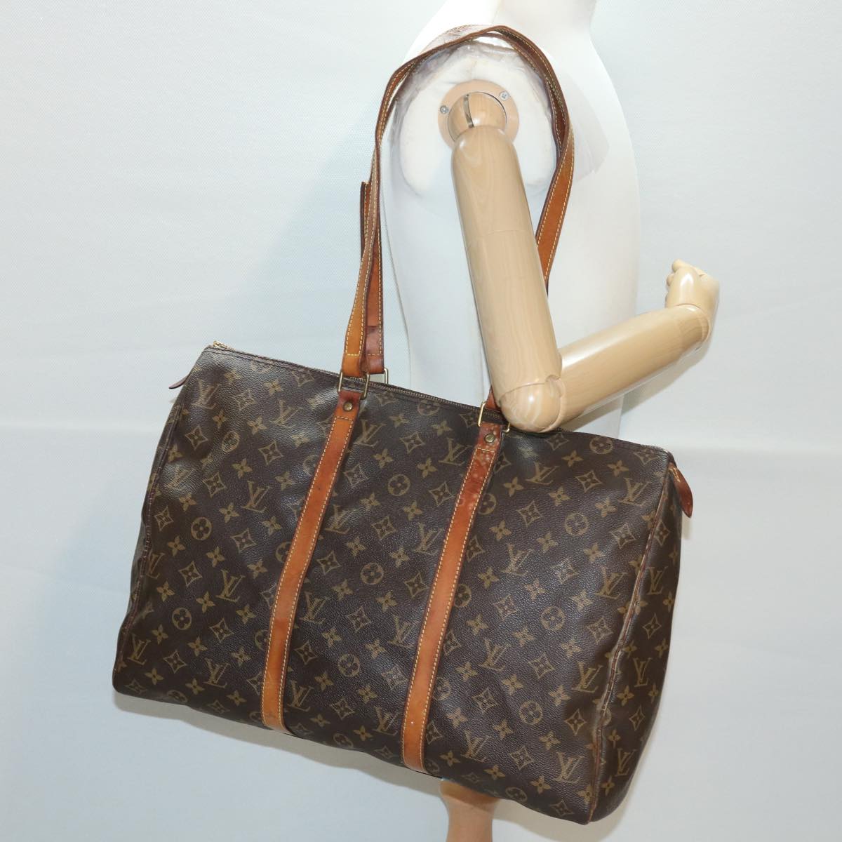 LOUIS VUITTON Monogram Flanerie 45 Shoulder Bag M51115 LV Auth rd4668