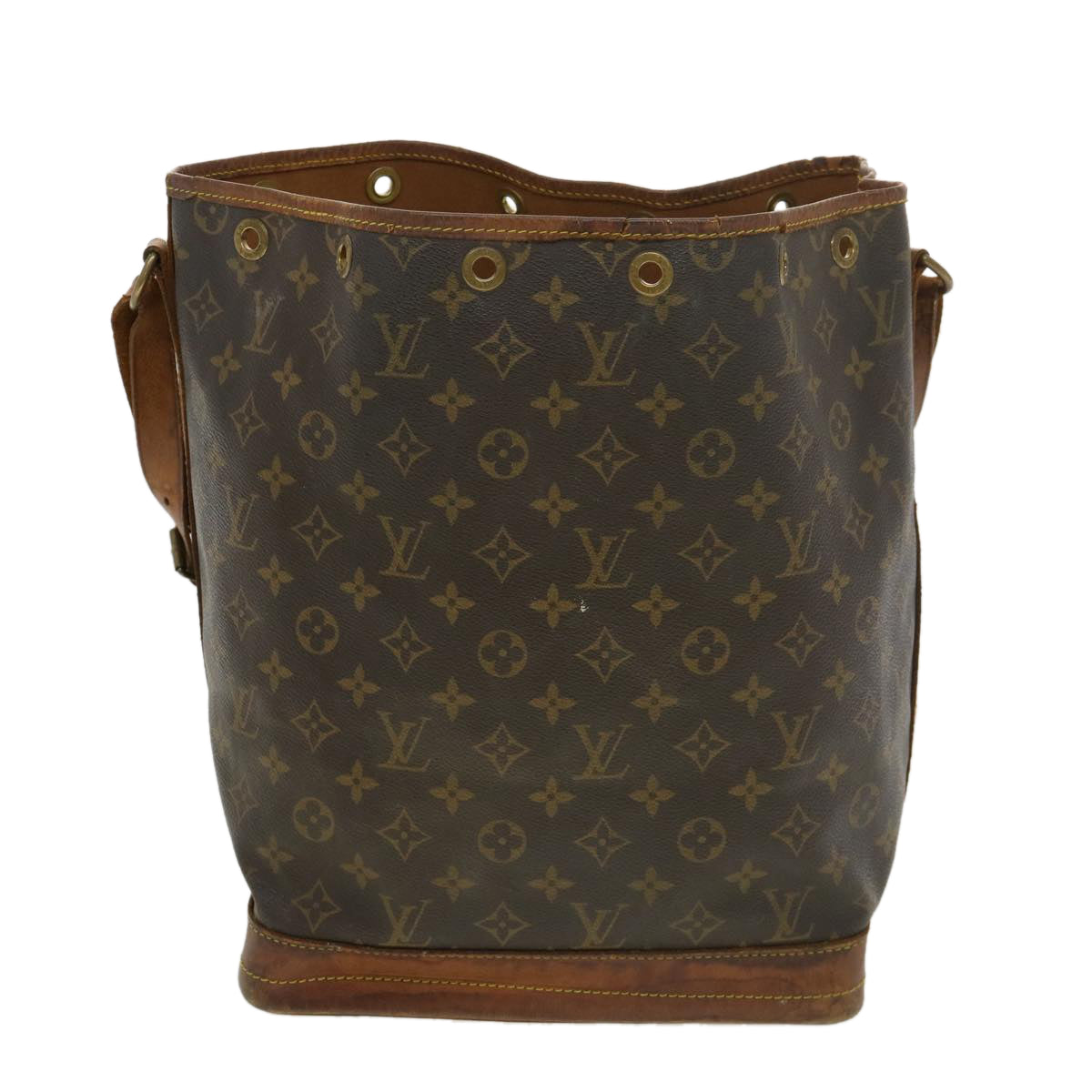 LOUIS VUITTON Monogram Noe Shoulder Bag M42224 LV Auth rd4669