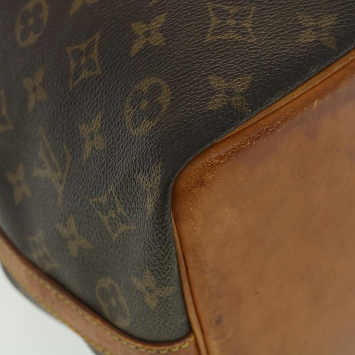 LOUIS VUITTON Monogram Petit Noe Shoulder Bag M42226 LV Auth rd4670