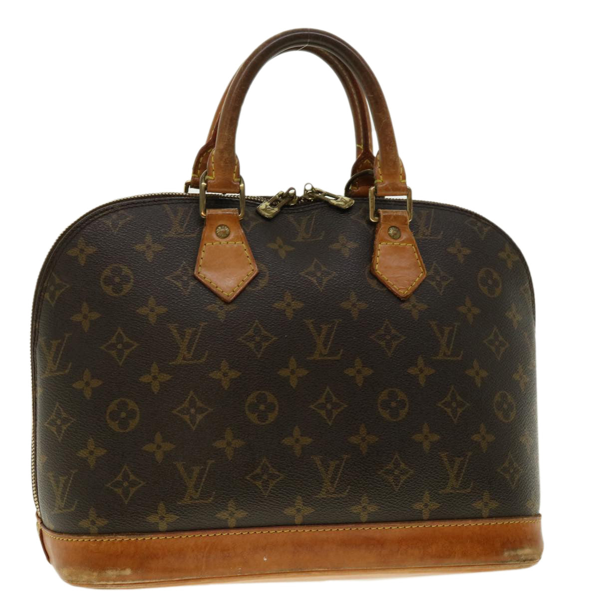 LOUIS VUITTON Monogram Alma Hand Bag M51130 LV Auth rd4695