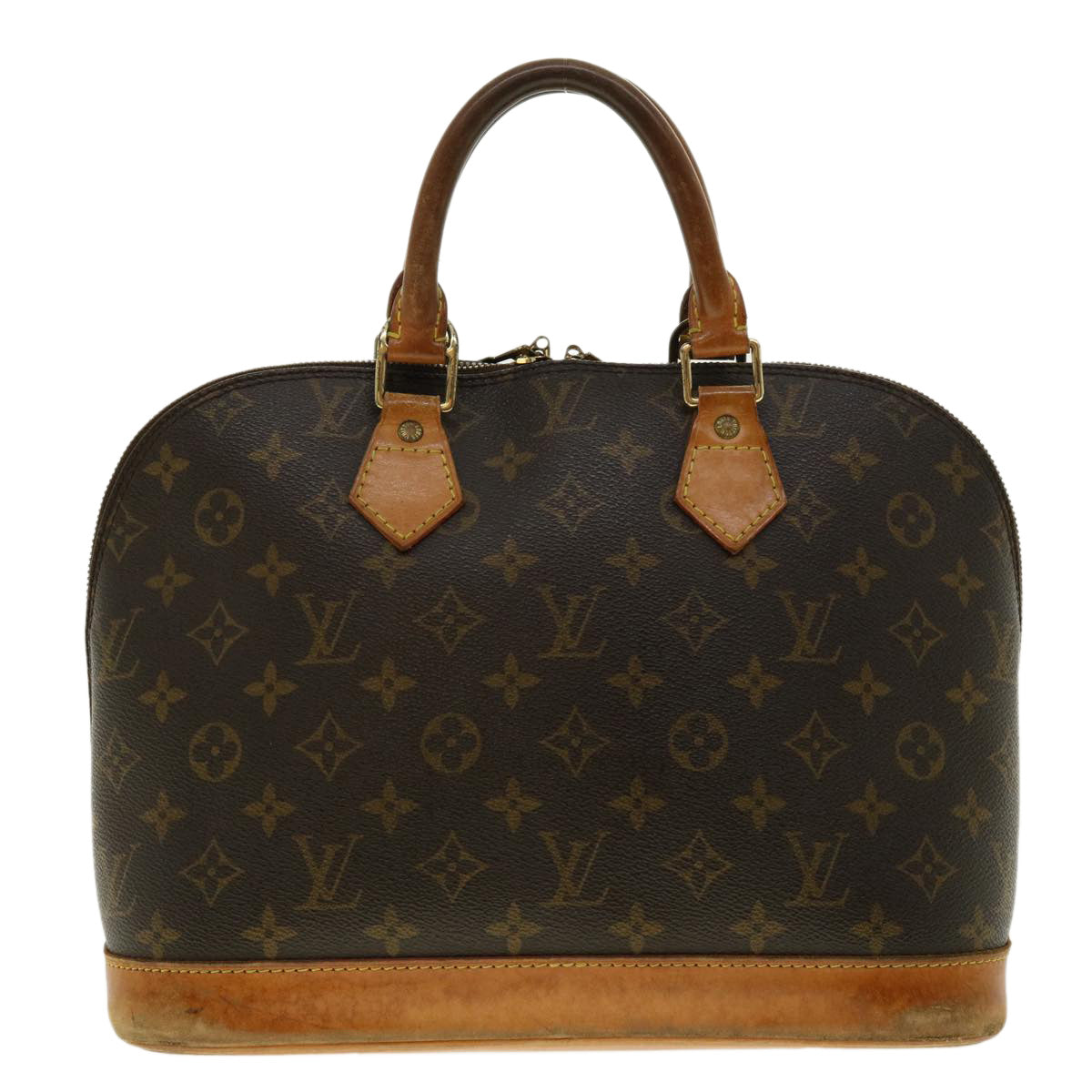 LOUIS VUITTON Monogram Alma Hand Bag M51130 LV Auth rd4695 - 0