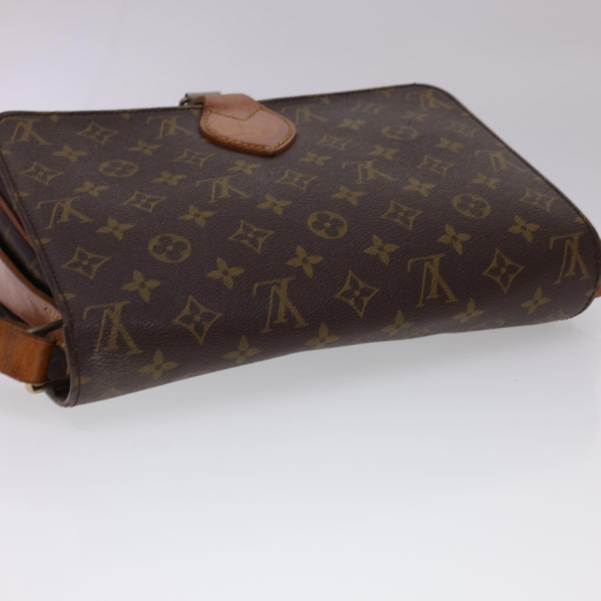 LOUIS VUITTON Monogram Cartouchiere GM Shoulder Bag Vintage M51252 Auth rd4696