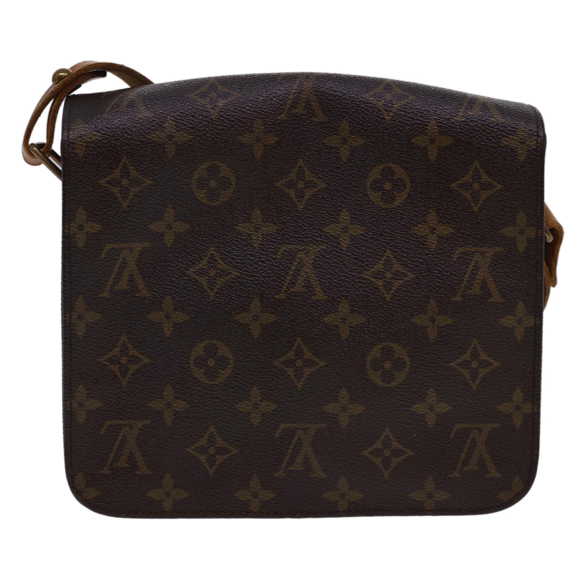 LOUIS VUITTON Monogram Cartouchiere MM Shoulder Bag M51253 LV Auth rd4699 - 0