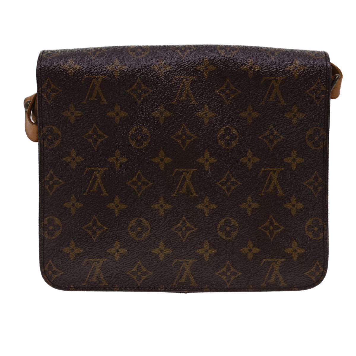 LOUIS VUITTON Monogram Cartouchiere GM Shoulder Bag M51252 LV Auth rd4702