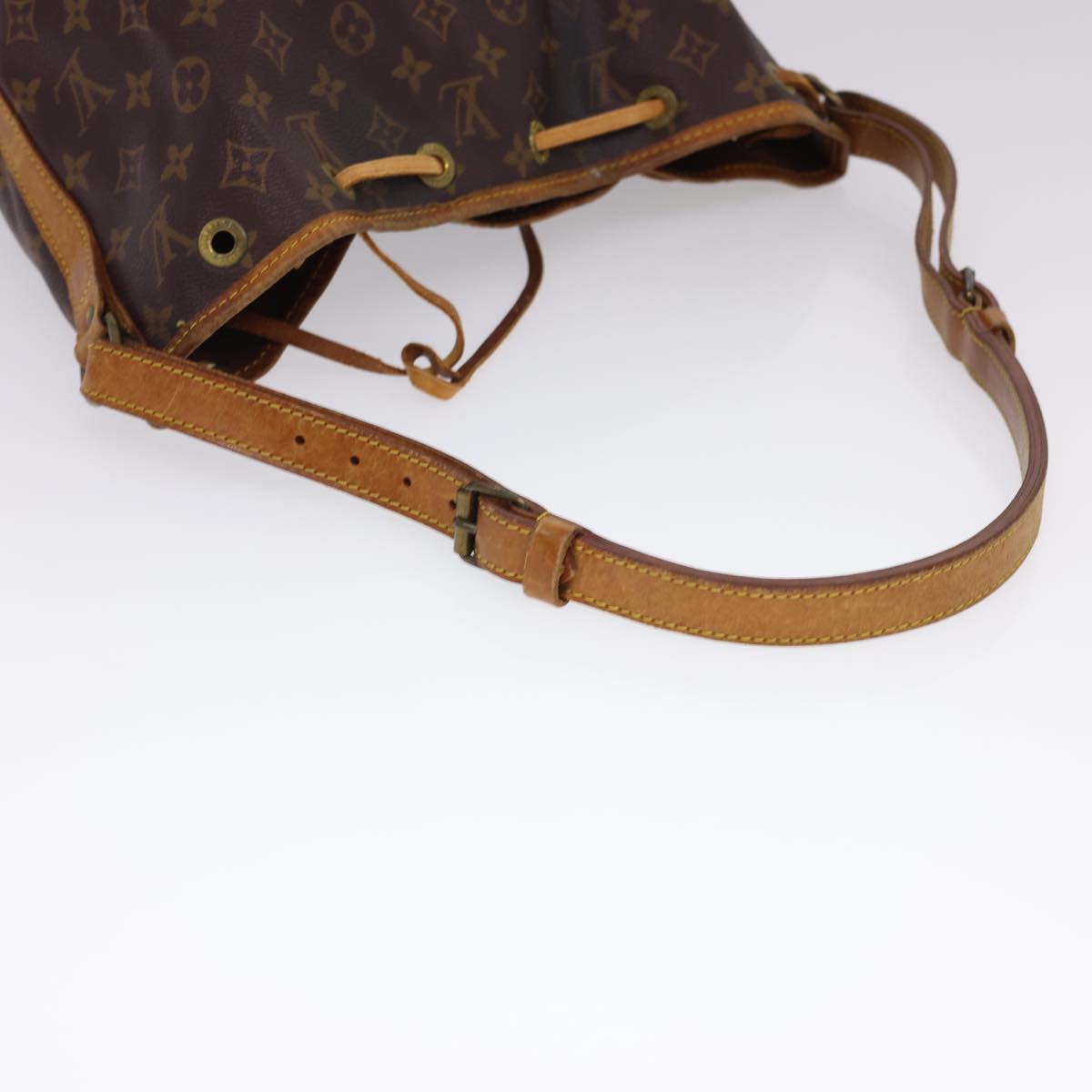 LOUIS VUITTON Monogram Petit Noe Shoulder Bag M42226 LV Auth rd4705