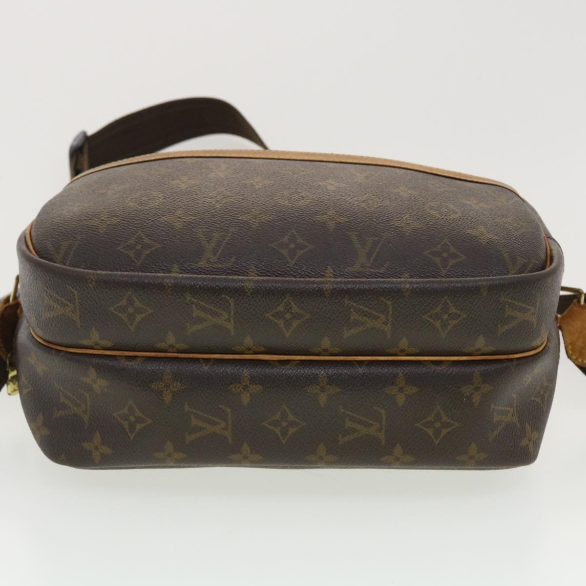 LOUIS VUITTON Monogram Reporter PM Shoulder Bag M45254 LV Auth rd4711