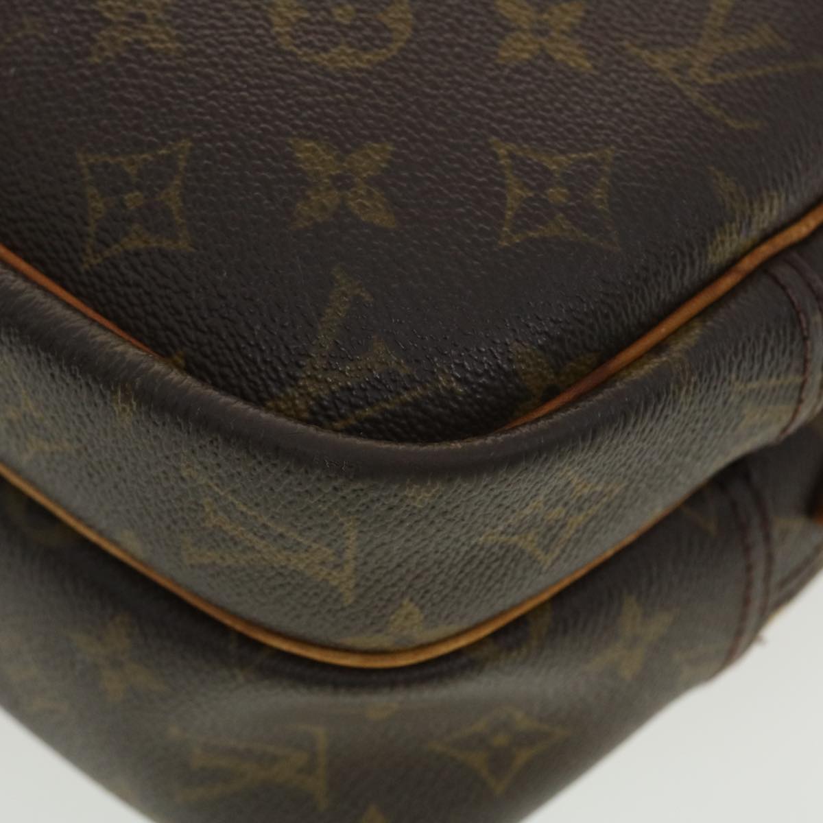 LOUIS VUITTON Monogram Reporter PM Shoulder Bag M45254 LV Auth rd4711