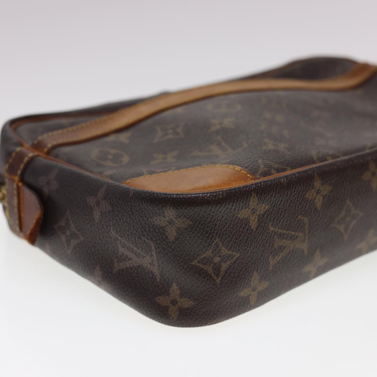 LOUIS VUITTON Monogram Compiegne 28 Clutch Bag M51845 LV Auth rd4714