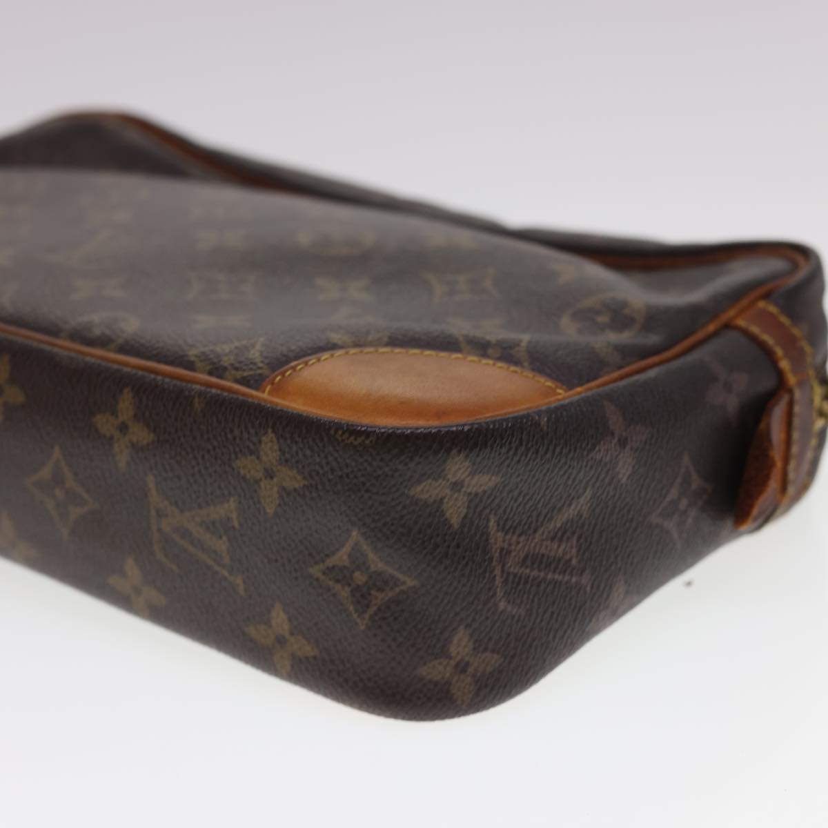 LOUIS VUITTON Monogram Compiegne 28 Clutch Bag M51845 LV Auth rd4714