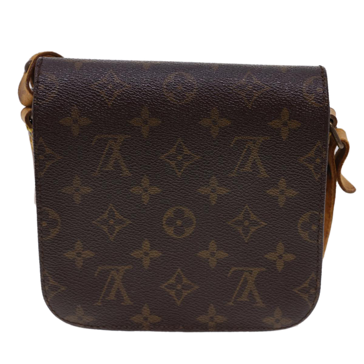 LOUIS VUITTON Monogram Cartouchiere PM Shoulder Bag M51254 LV Auth rd4717