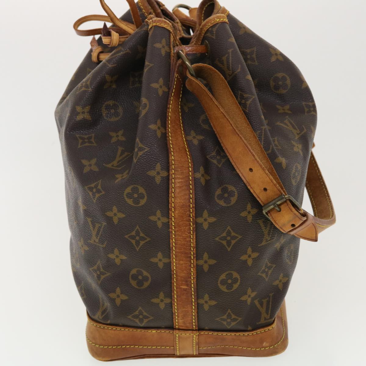 LOUIS VUITTON Monogram Noe Shoulder Bag M42224 LV Auth rd4728