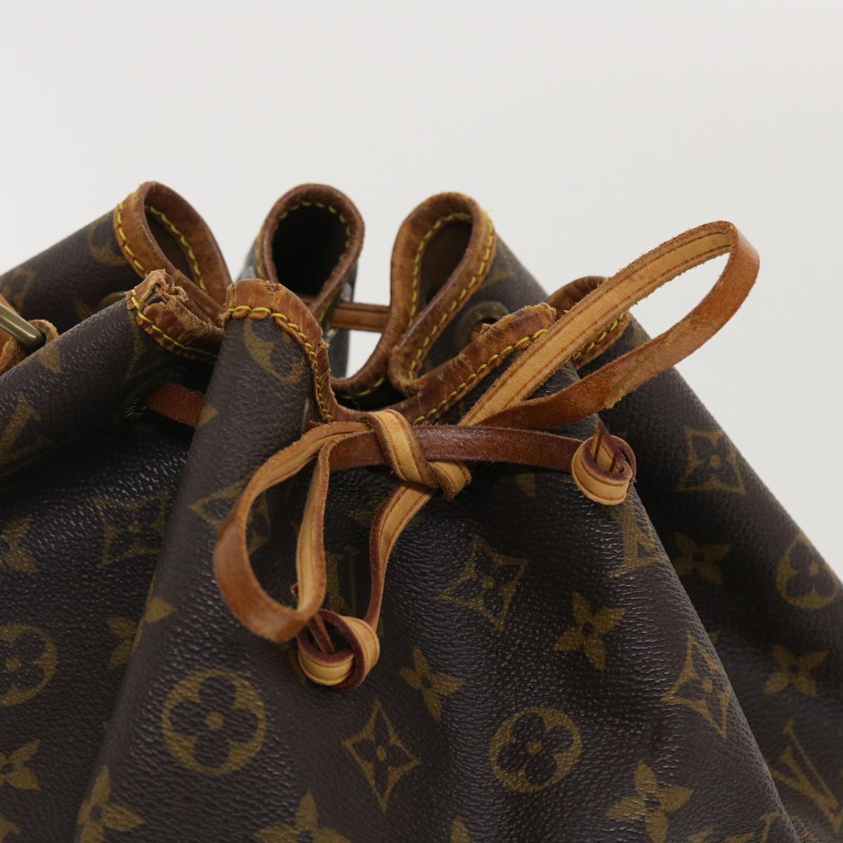 LOUIS VUITTON Monogram Noe Shoulder Bag M42224 LV Auth rd4728