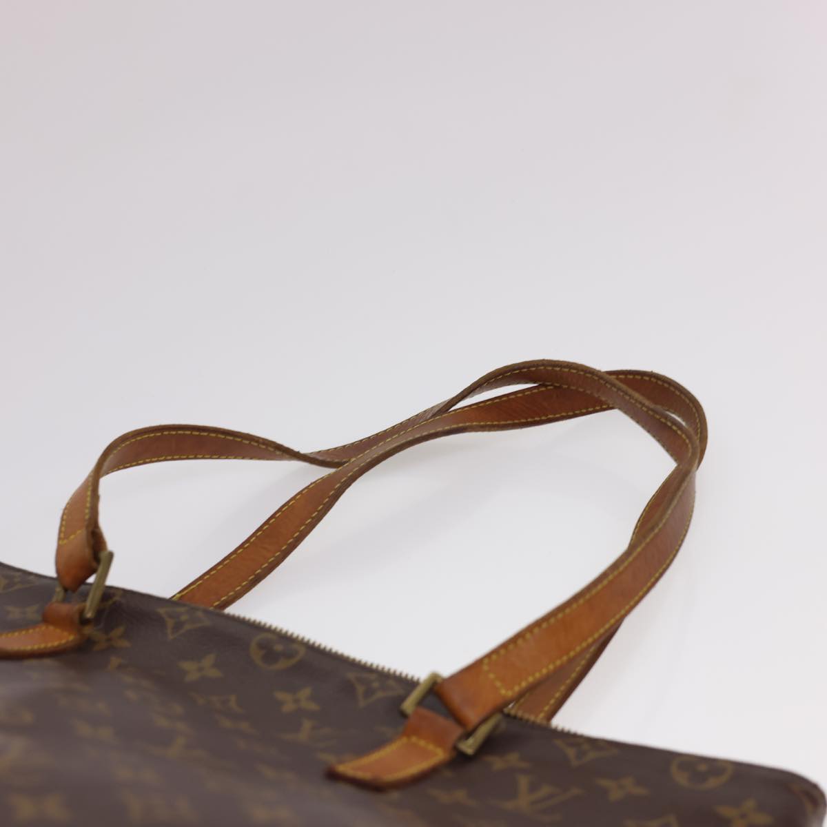 LOUIS VUITTON Monogram Cabas Mezzo Tote Bag M51151 LV Auth rd4729