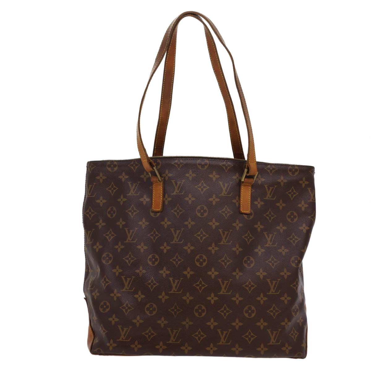 LOUIS VUITTON Monogram Cabas Mezzo Tote Bag M51151 LV Auth rd4729 - 0