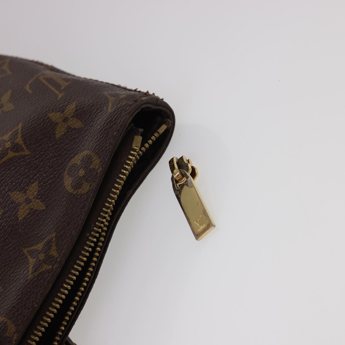 LOUIS VUITTON Monogram Cabas Mezzo Tote Bag M51151 LV Auth rd4729