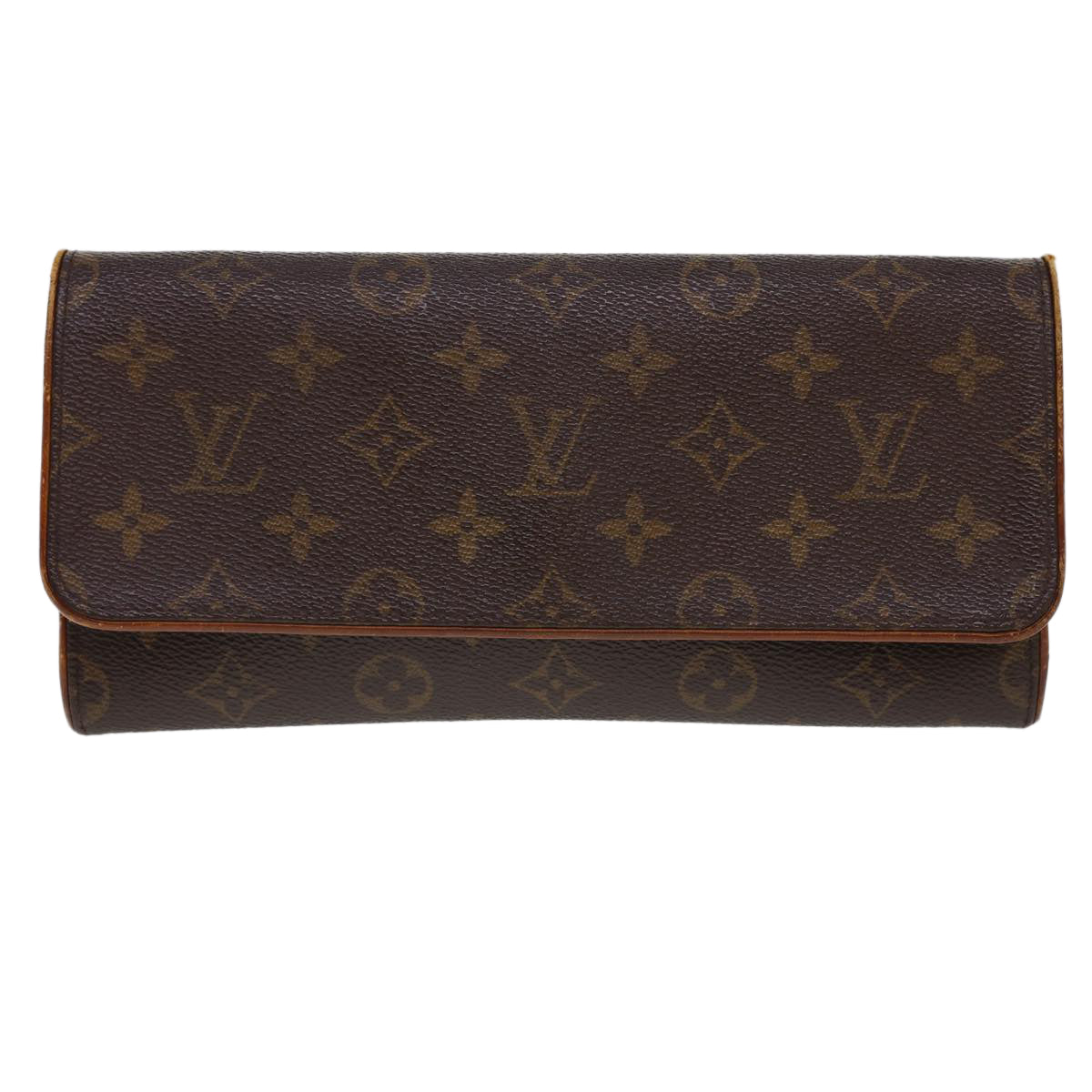 LOUIS VUITTON Monogram Pochette Twin GM Shoulder Bag M51852 LV Auth rd4742